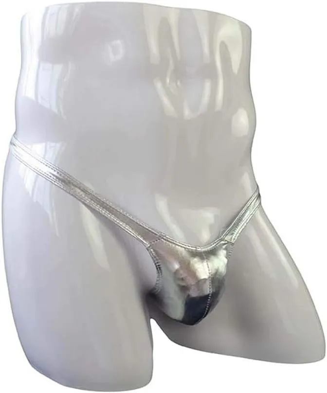 2/3/4/5pcs Bikini Thong for Men Thong Swimwear Sexy G-String Briefs Gay Comfortable Patent Leather Briefs