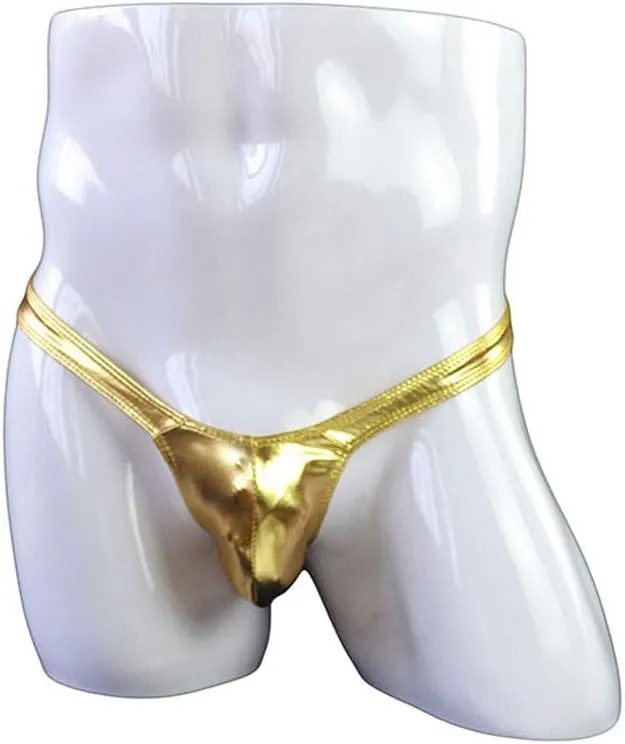 2/3/4/5pcs Bikini Thong for Men Thong Swimwear Sexy G-String Briefs Gay Comfortable Patent Leather Briefs