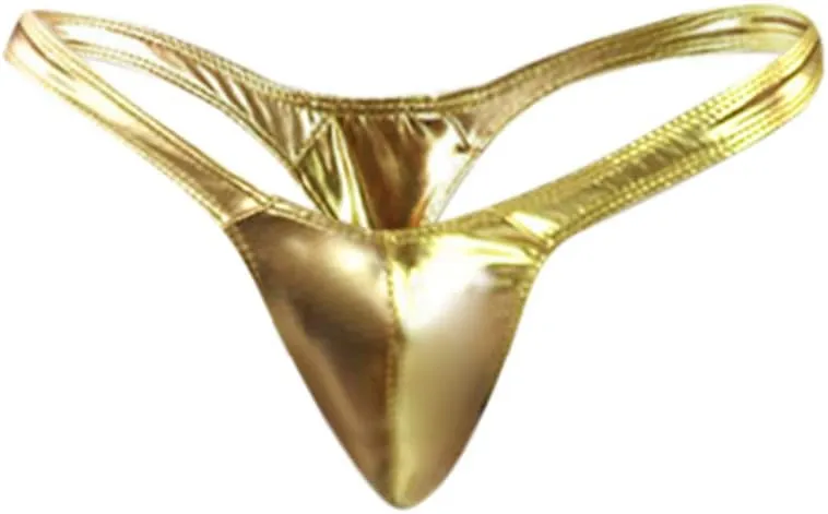 2/3/4/5pcs Bikini Thong for Men Thong Swimwear Sexy G-String Briefs Gay Comfortable Patent Leather Briefs