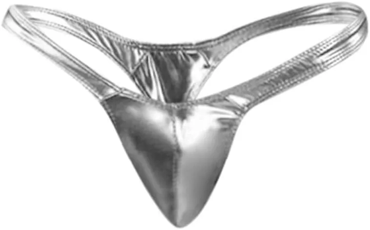 2/3/4/5pcs Bikini Thong for Men Thong Swimwear Sexy G-String Briefs Gay Comfortable Patent Leather Briefs