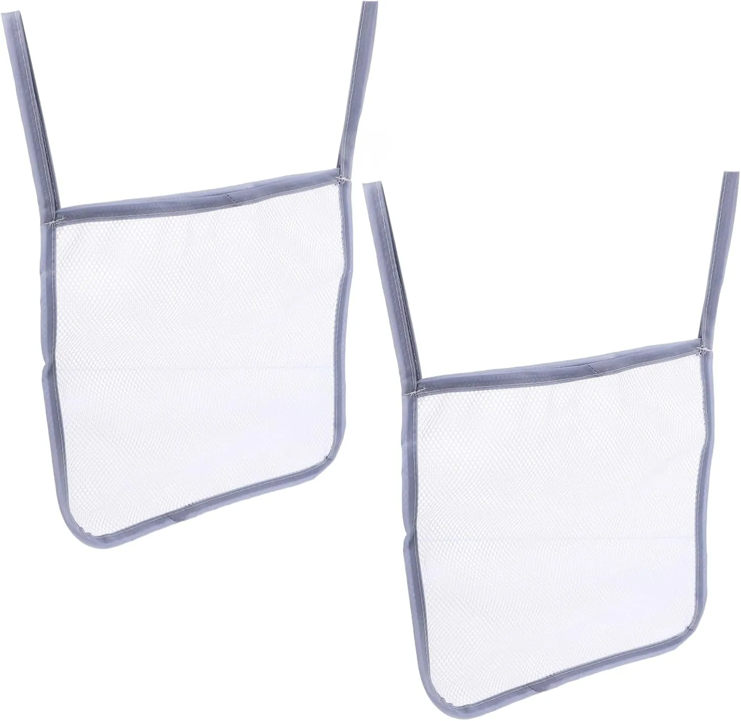 2Pcs Portable Stroller Mesh Bag Side Sling Storage Organizer for Supplies Easy to Install Hanging Storage for Pushchairs and Lightweight and Convenient Accessory