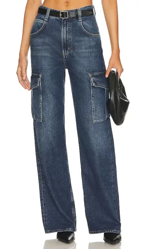 AGOLDE Minka Cargo in Blue