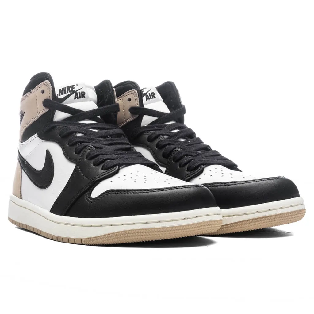 Air Jordan 1 Retro High OG Women's 'Latte' - Black/Legend Brown/White