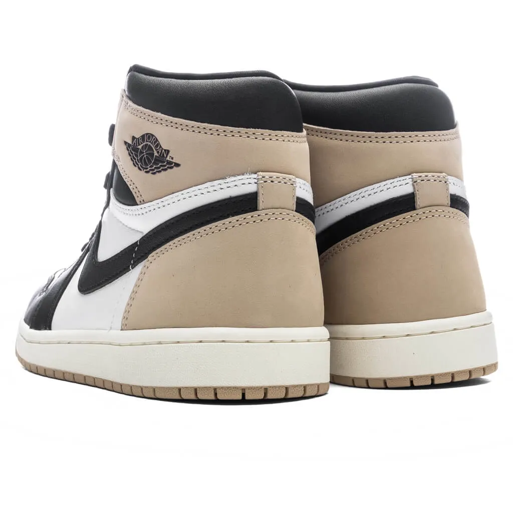 Air Jordan 1 Retro High OG Women's 'Latte' - Black/Legend Brown/White