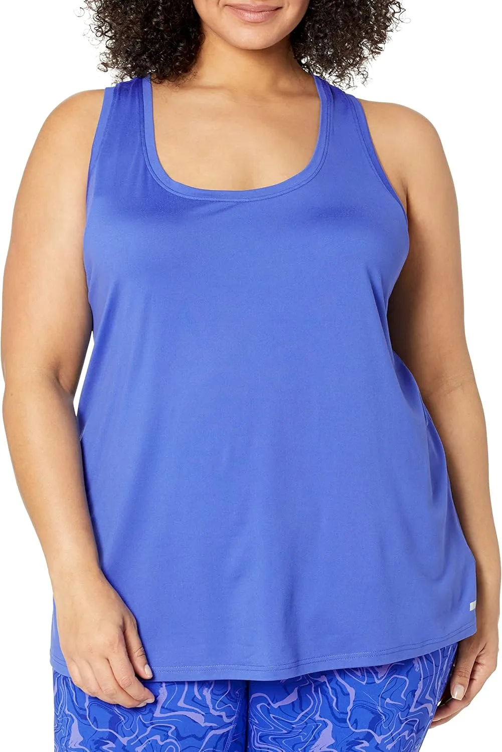 Amazon Essentials Women's Active Quick Dry Tech Stretch Racerback Tank Top (Available in Plus Size), Multipacks