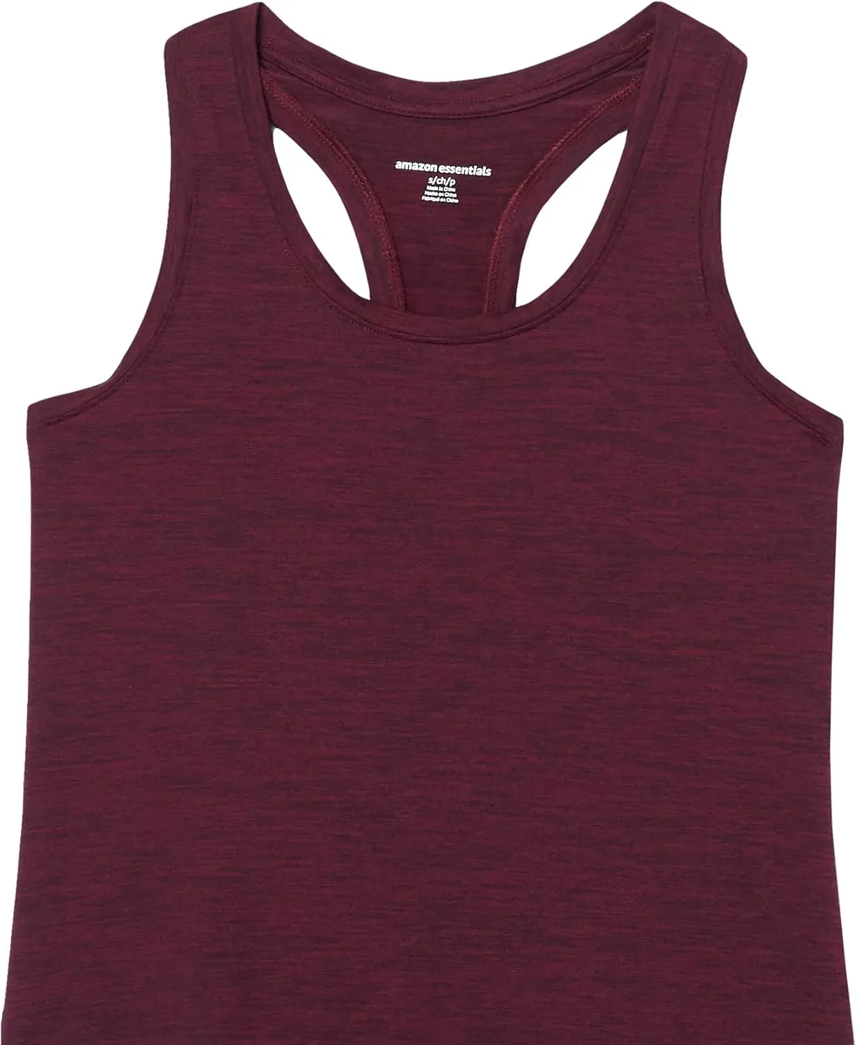 Amazon Essentials Women's Active Quick Dry Tech Stretch Racerback Tank Top (Available in Plus Size), Multipacks