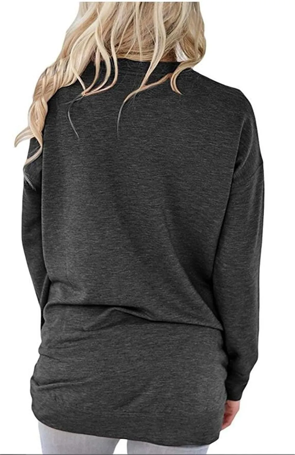 Angerella Women's Casual Loose Fit Pocket Shirts Printed Tops