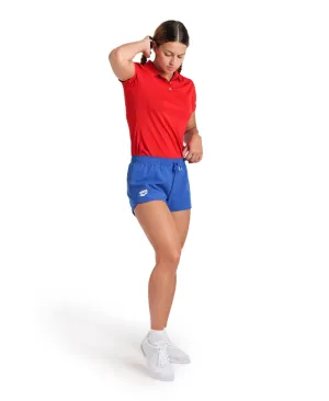 Arena Team Women's Solid Shorts - Royal