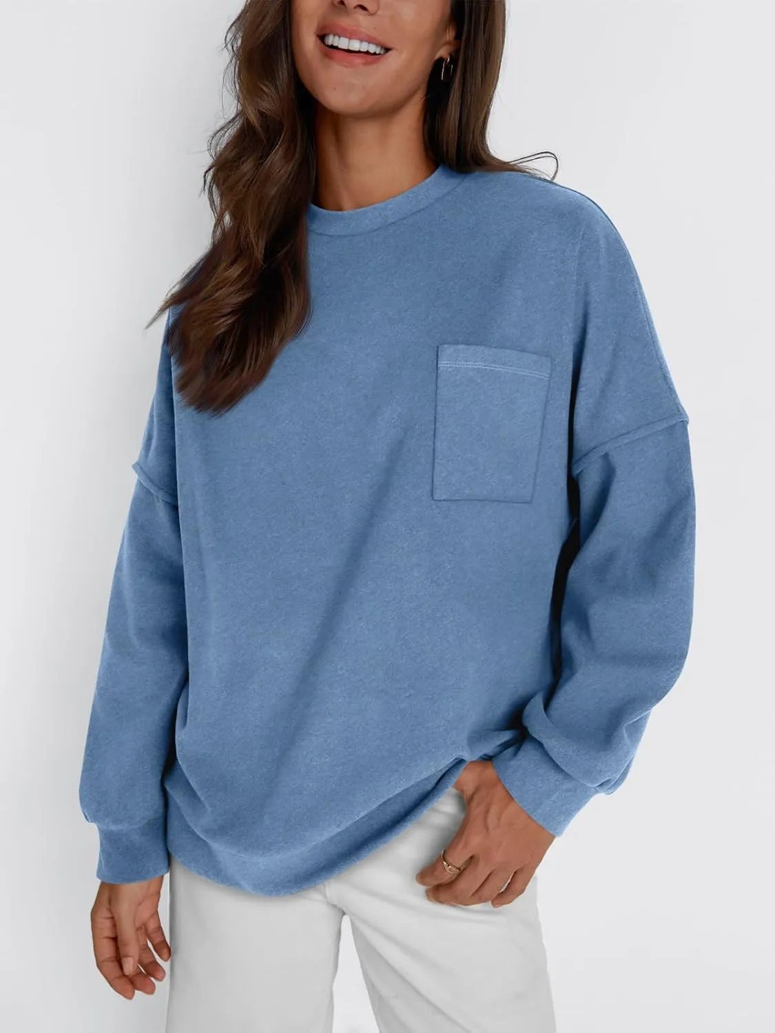 AUTOMET Womens Oversized Sweatshirts Long Sleeve Crewneck Shirts Comfy Sweaters Tops Fall Outfits Fashion Winter Clothes 2024