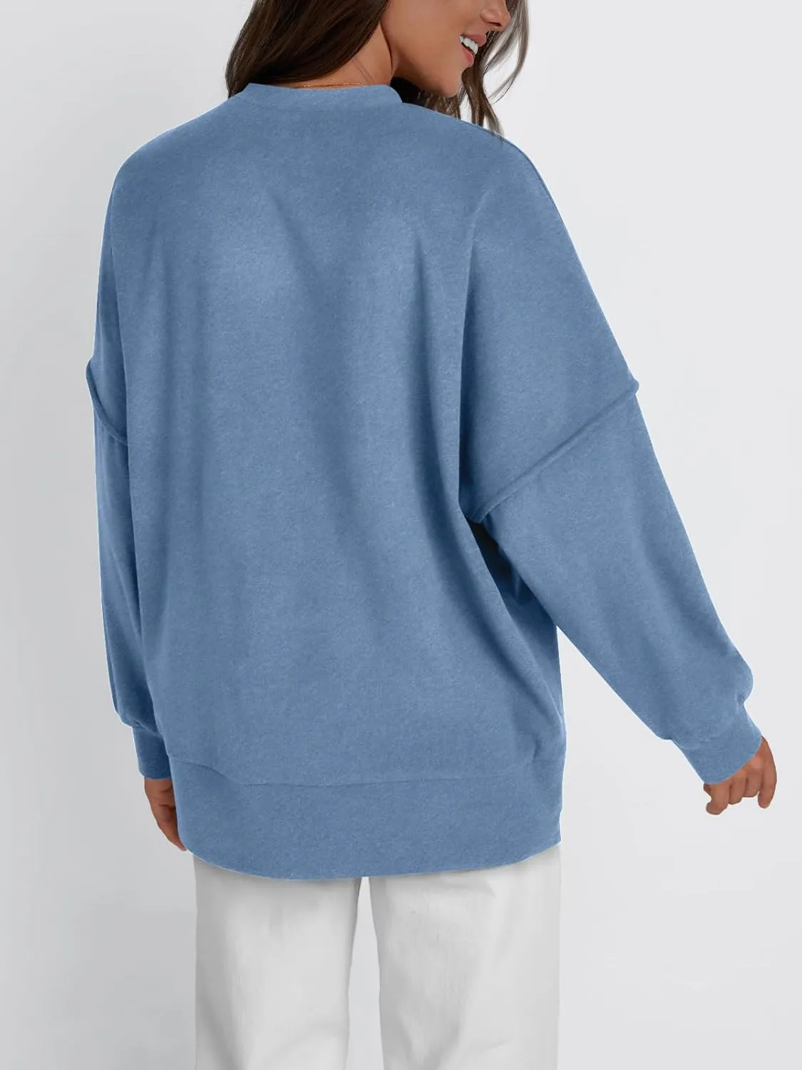 AUTOMET Womens Oversized Sweatshirts Long Sleeve Crewneck Shirts Comfy Sweaters Tops Fall Outfits Fashion Winter Clothes 2024