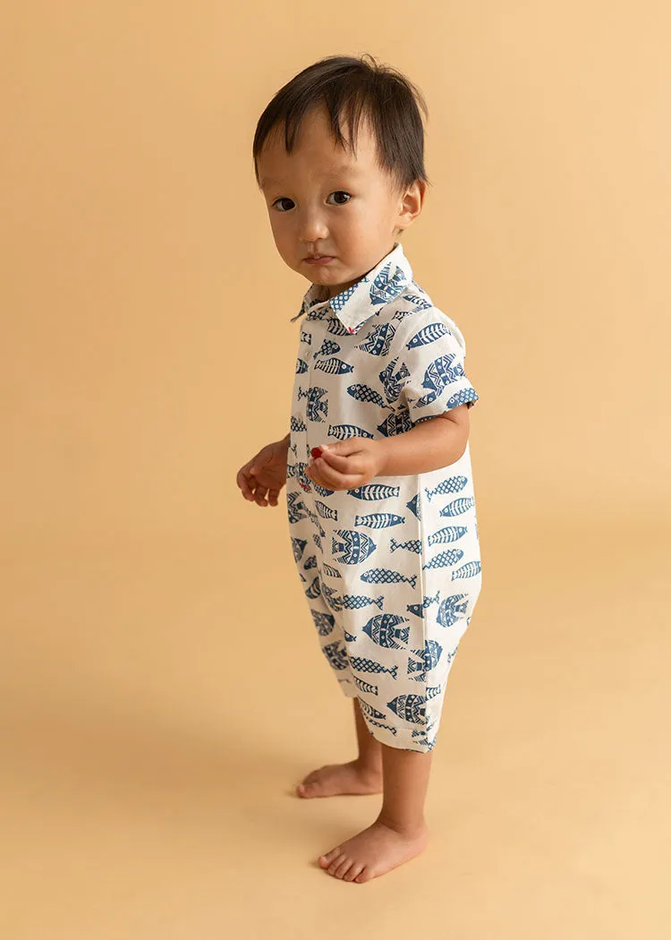 Baby Boy Romper Inkfish