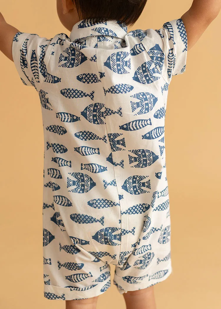 Baby Boy Romper Inkfish