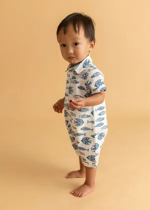 Baby Boy Romper Inkfish