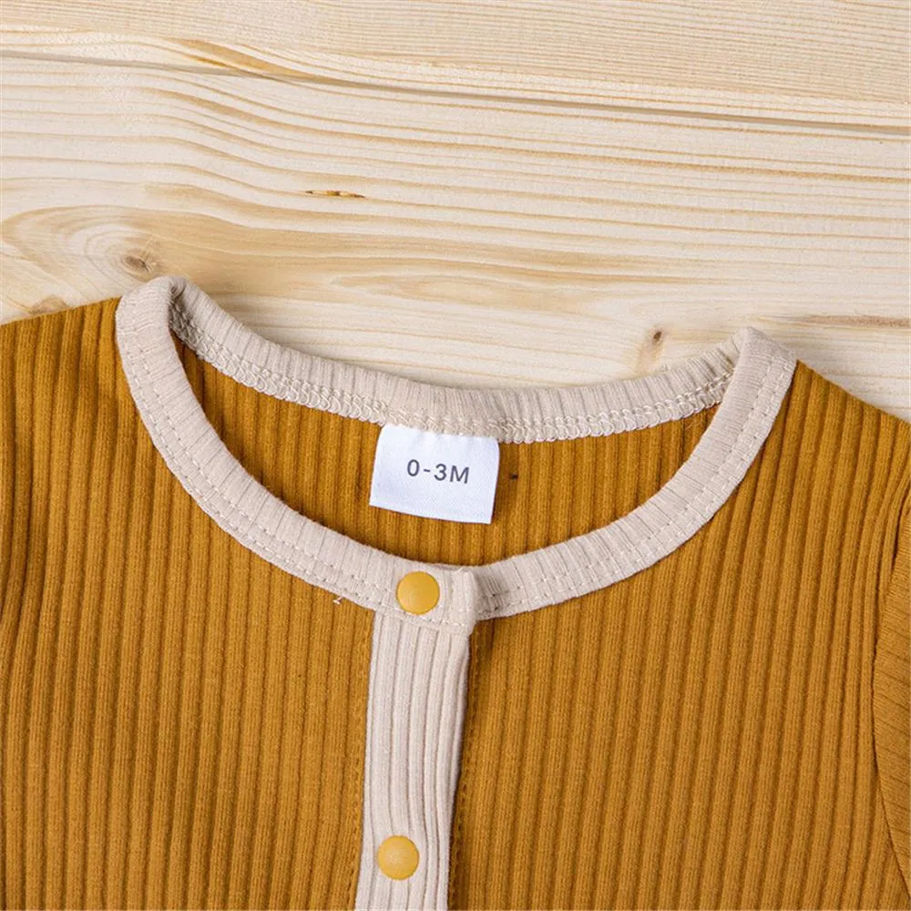 Baby Unisex Short Sleeve Striped Romper Wholesale Baby Rompers