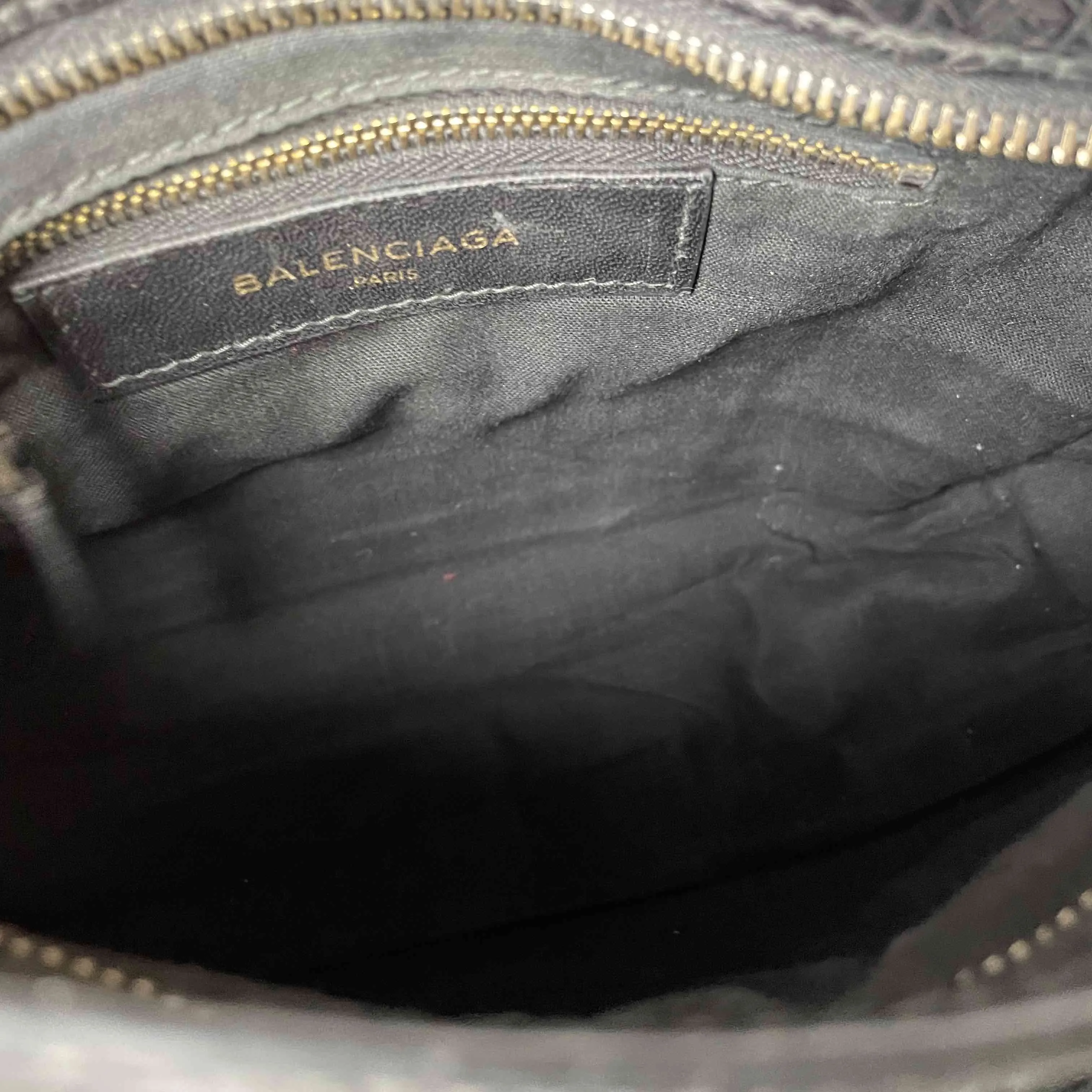 Balenciaga Mini City Bag Black Handbag