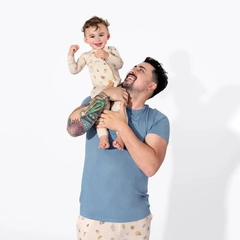 Bamboo Convertible Footie Romper - Football