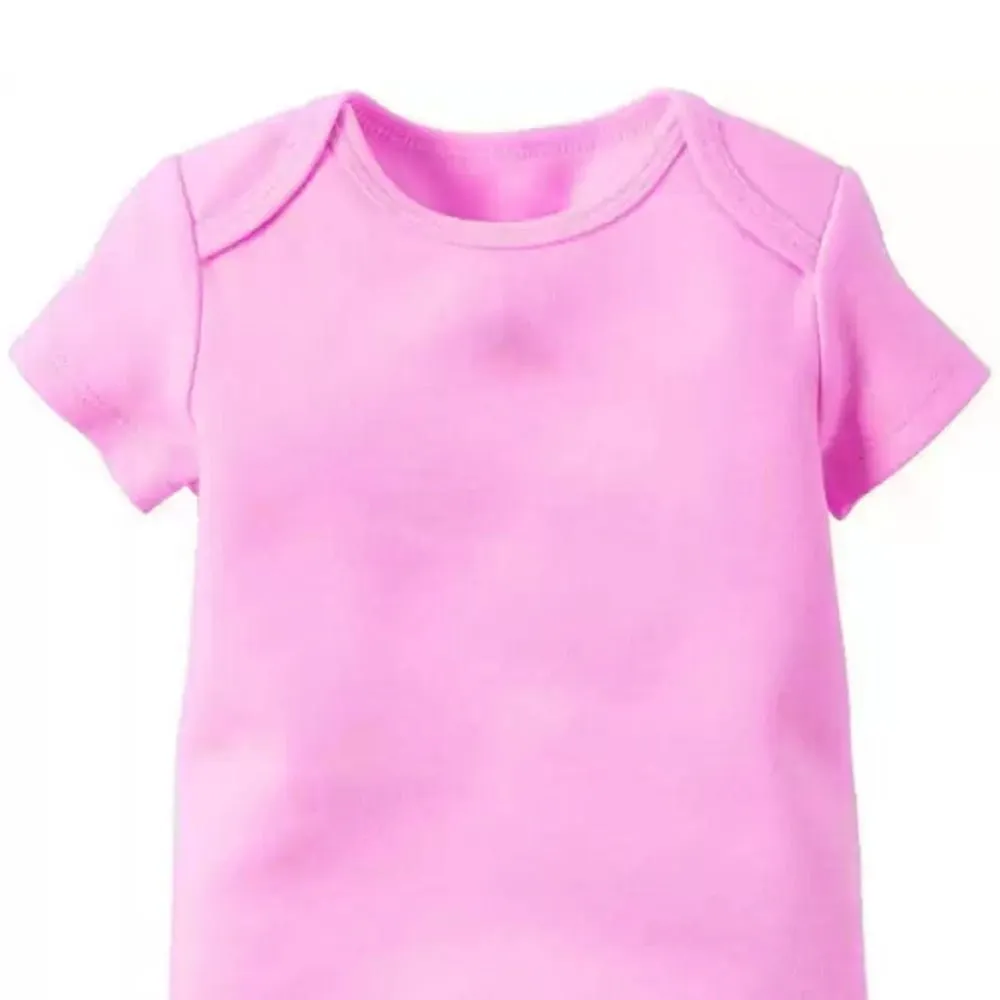 Basics Short Sleeve Half Romper for Newborn Baby Boys & Baby Girls
