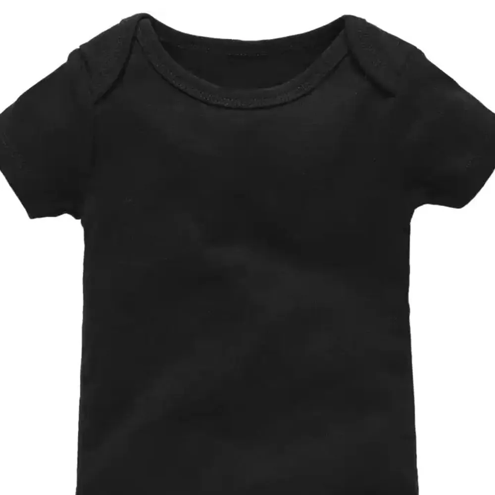 Basics Short Sleeve Half Romper for Newborn Baby Boys & Baby Girls