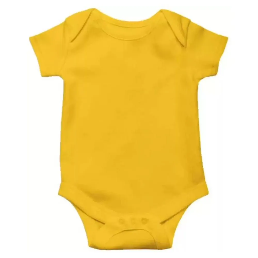 Basics Short Sleeve Half Romper for Newborn Baby Boys & Baby Girls
