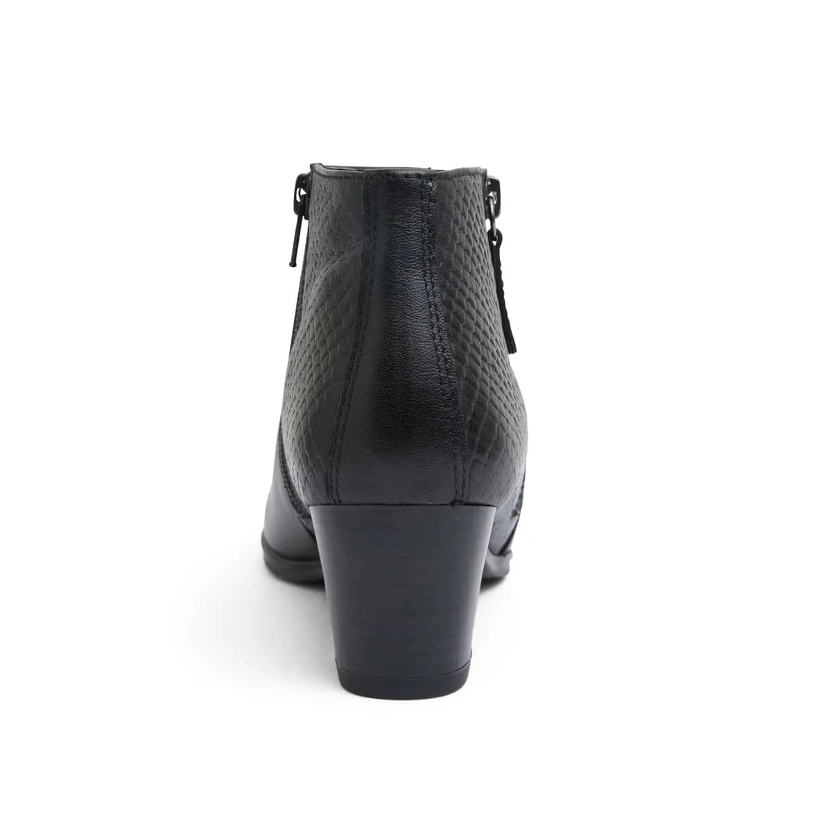 Beckett Boot in Black Leather