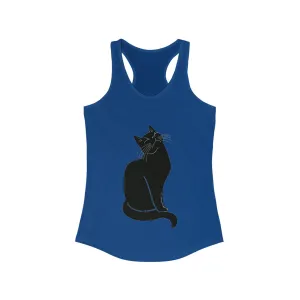 Black Cat Women's Ideal Racerback Tank