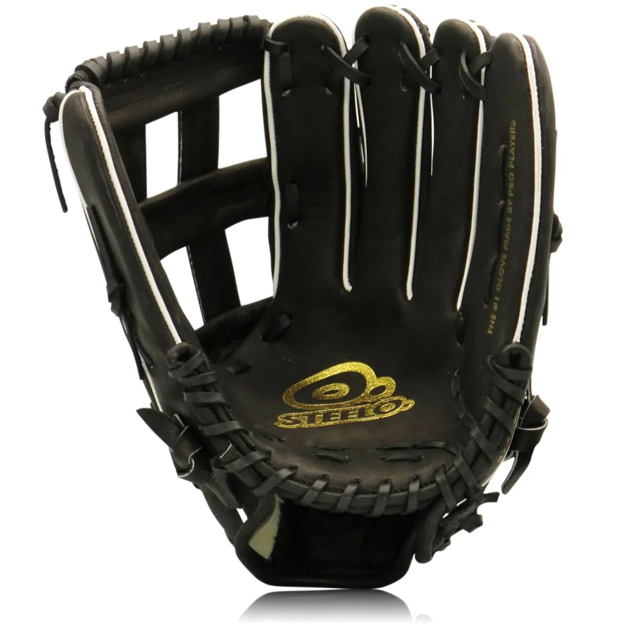 Black 'Hype 1' PRO HYDE™ Series Outfielder's Glove - 12.75 Inch RHT