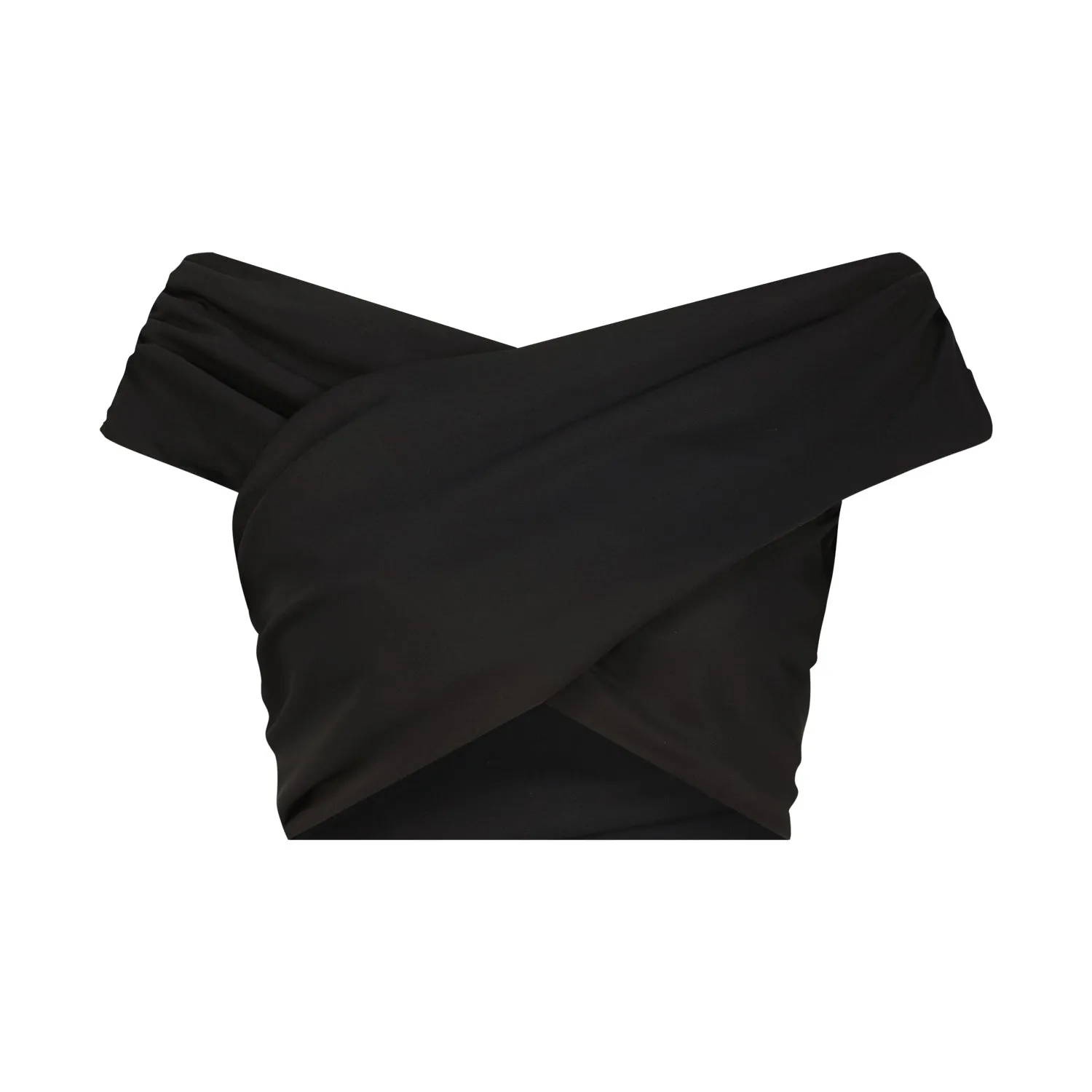 Black wrap top