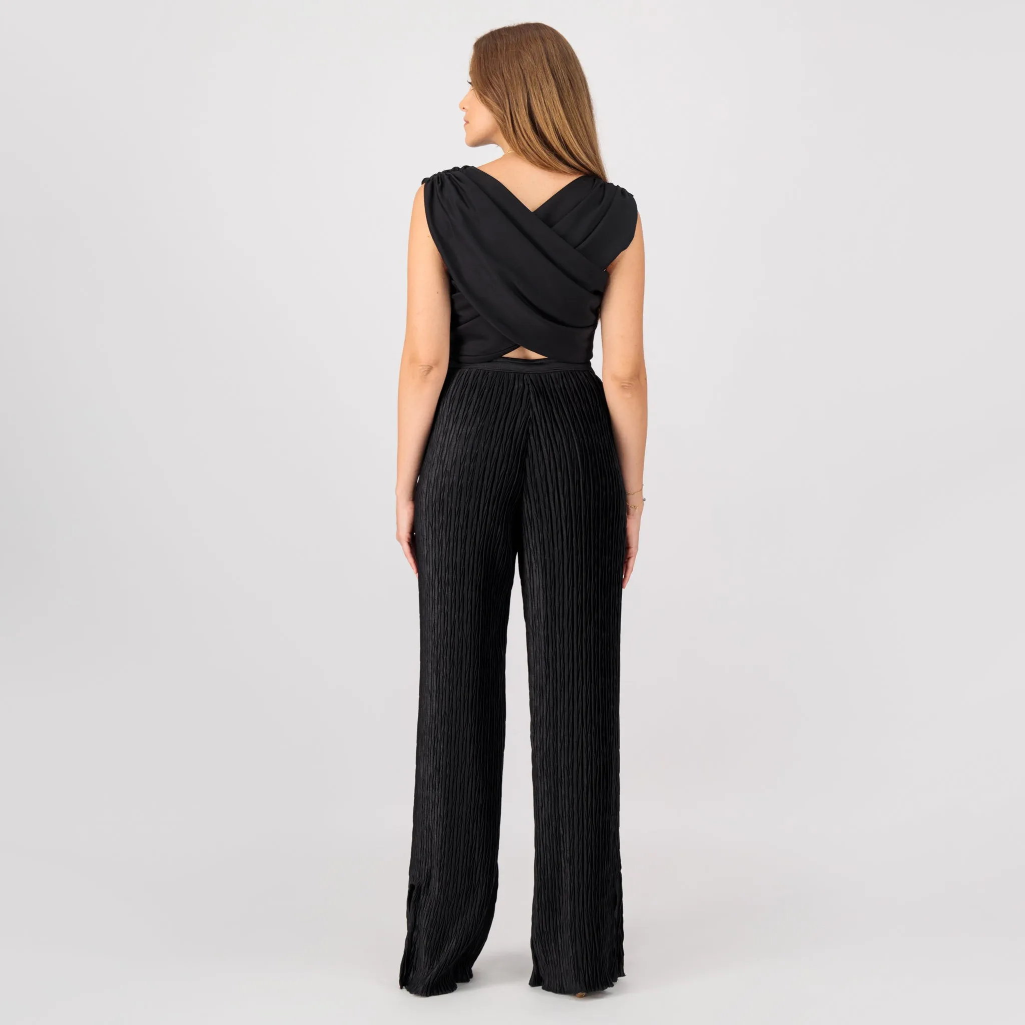 Black wrap top