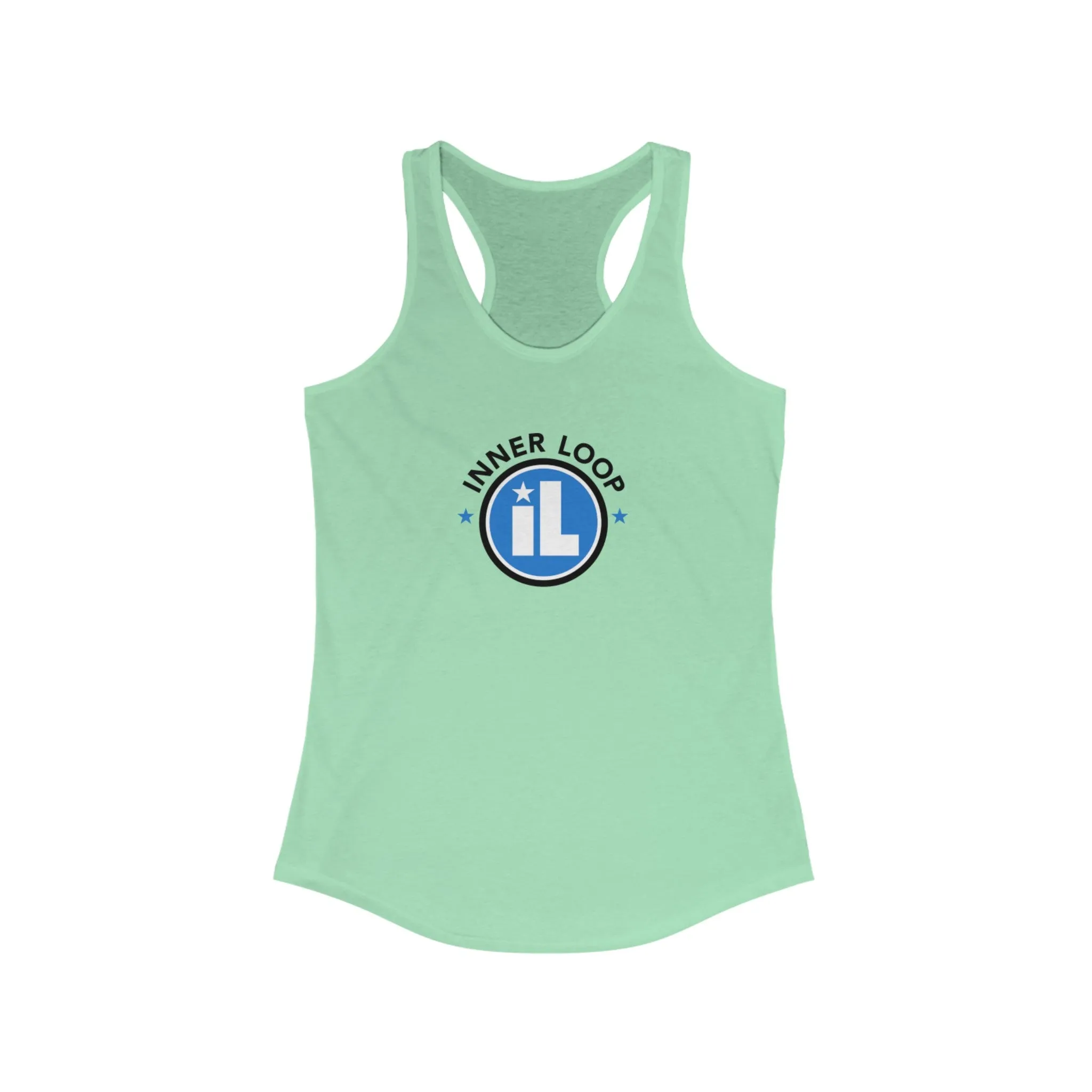 Blue Logo Racerback Tank
