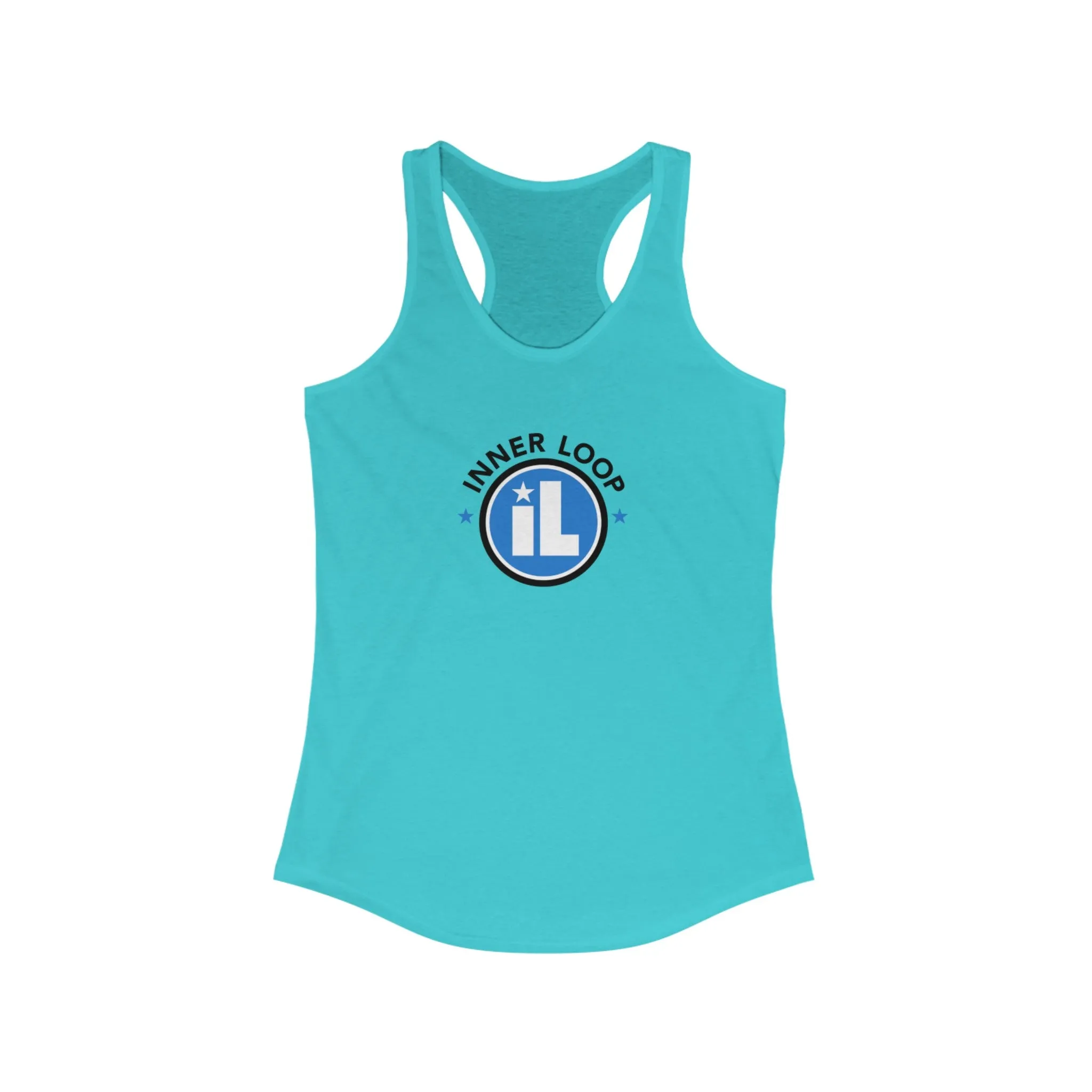 Blue Logo Racerback Tank