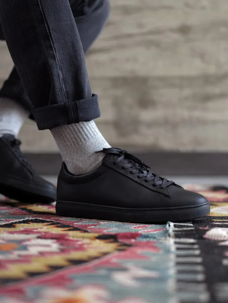Bradley Essentials Triple Black Leather