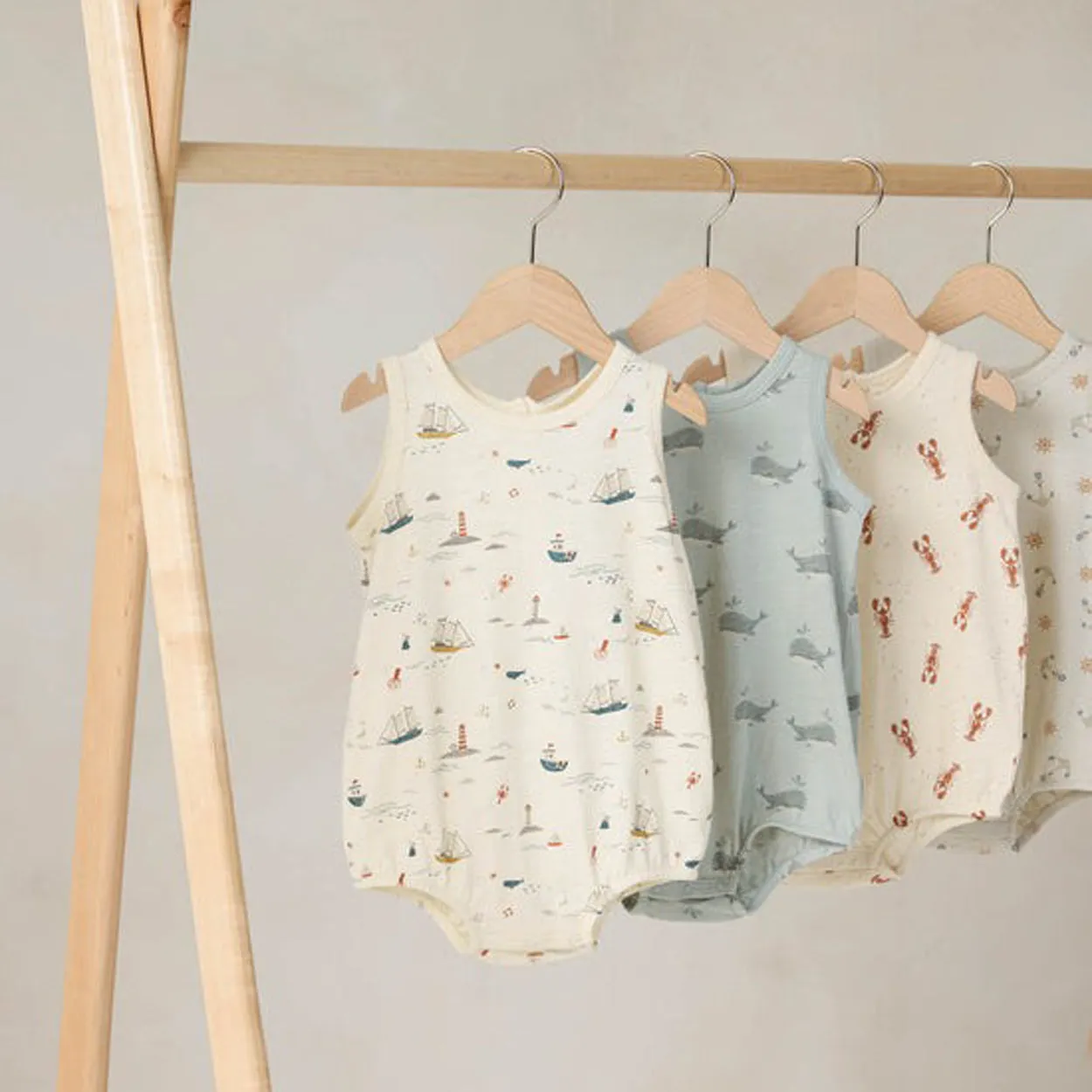 Bubble Onesie - Whales