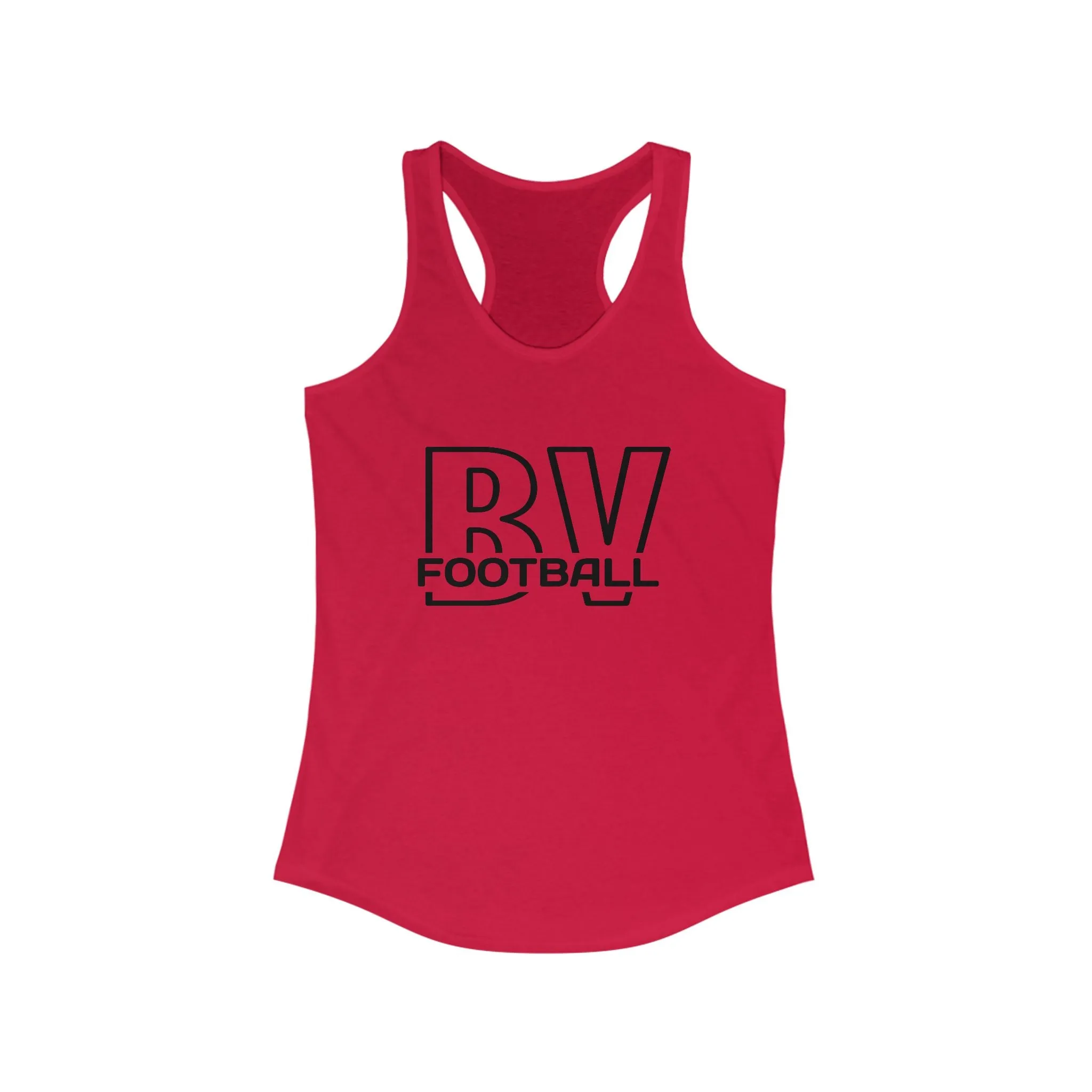 BV football Women's Ideal Racerback Tank