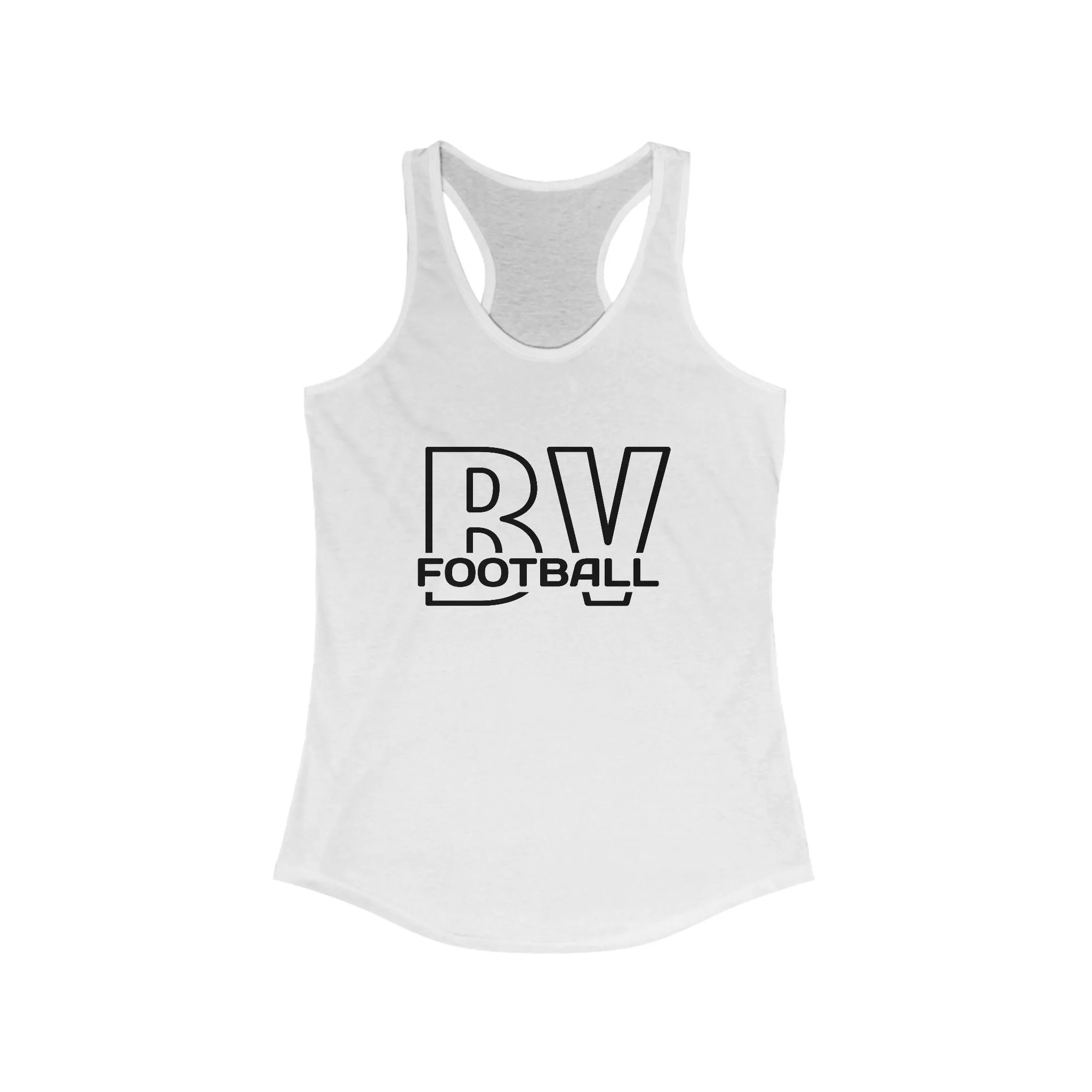 BV football Women's Ideal Racerback Tank