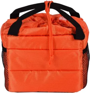 Camera Bag, Camera Insert Bag, Shockproof Camera Hand Bag, with Convenient Drawstring and Removable Padded(Orange)