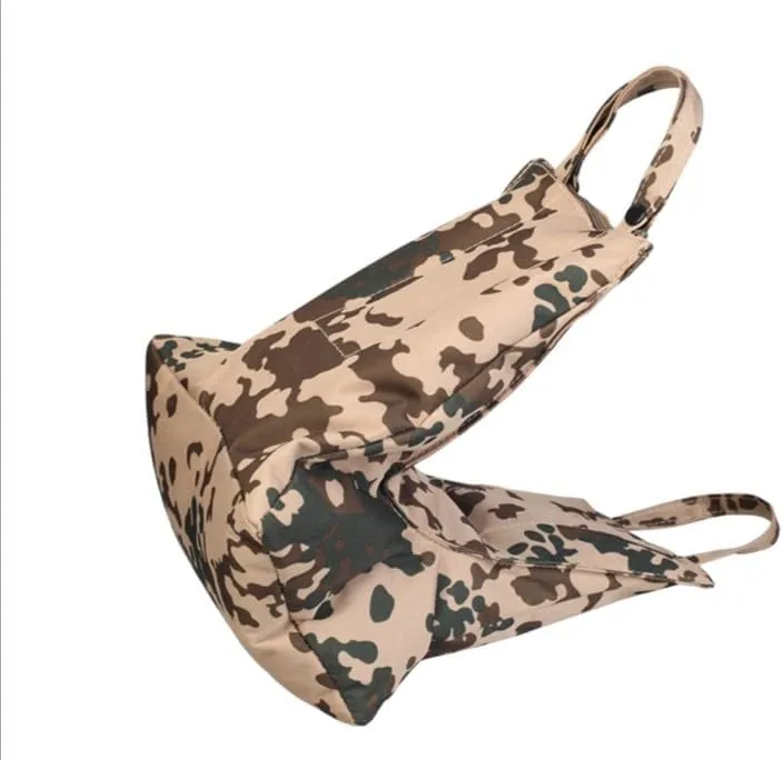 Camera lens bean bag Photographic Bean Bag Empty For Hunting Animal Photo Shooting Convenient Cool Camouflage Wildlife Bird Watching Empty Bag (Desert)