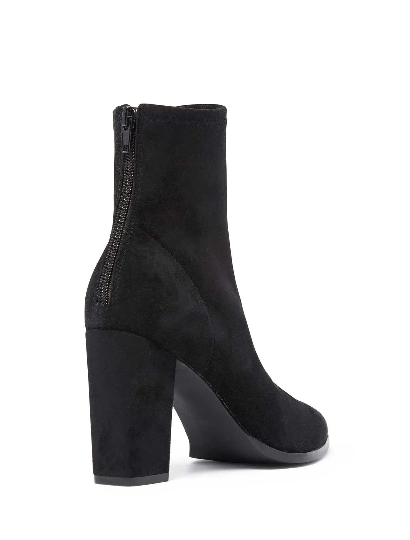 Camille Block Heel Sock Boot
