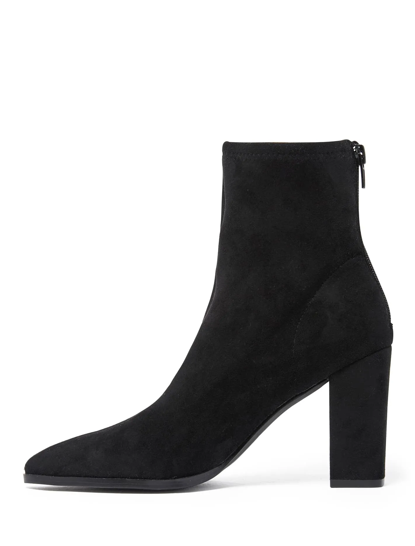 Camille Block Heel Sock Boot