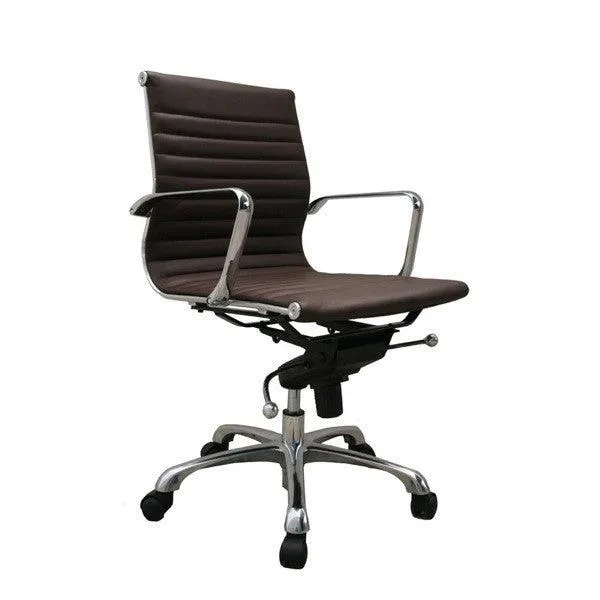 Carly Brown Low Back Office Chair