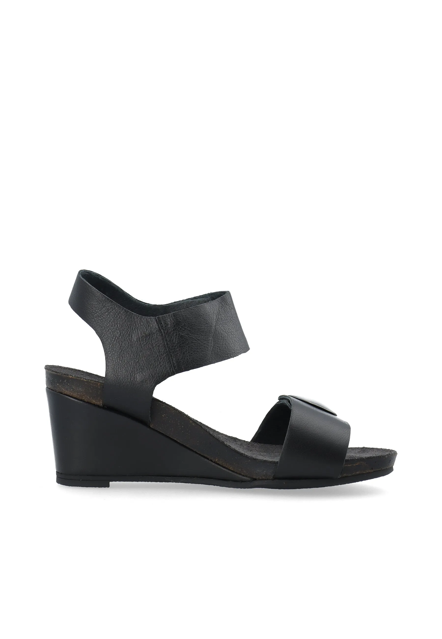 CASALBERTA Velcro Button Sandal Leather