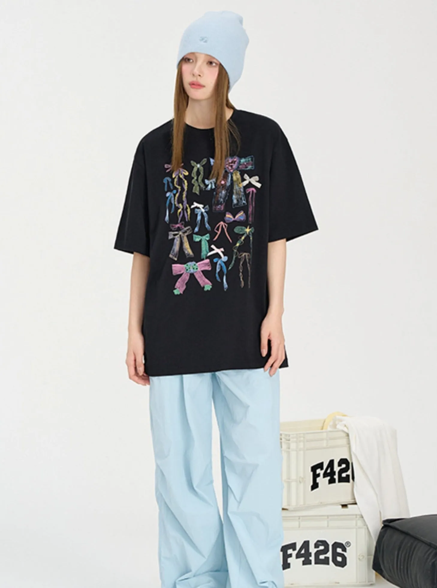 Charming Bow Graphic Tee