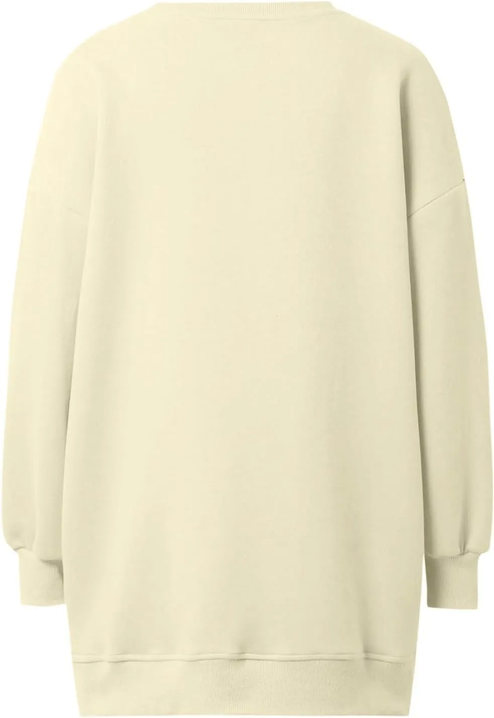 Chic Me Womens Long Sleeve Zipper Slit Sweatshirt Casual Loose Oversized Pullover Zipper Trendy Hoodies