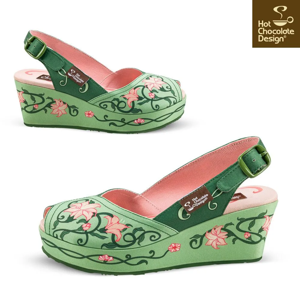 Chocolaticas® CHAMP DE FLEURS Women's Sandal