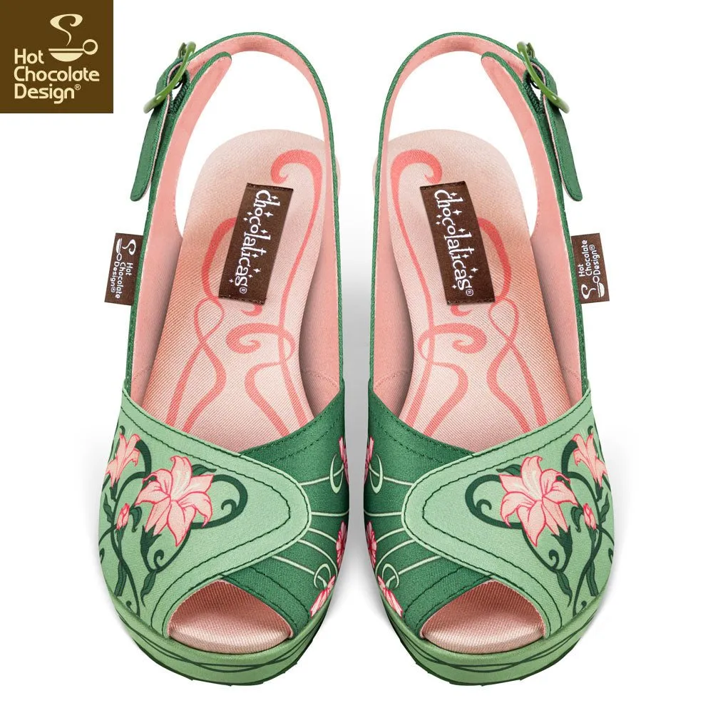 Chocolaticas® CHAMP DE FLEURS Women's Sandal