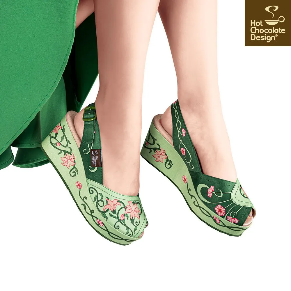 Chocolaticas® CHAMP DE FLEURS Women's Sandal