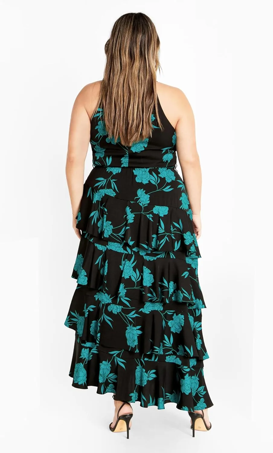 City Chic Women's Citychic Plus Size Maxi Joelle PRT