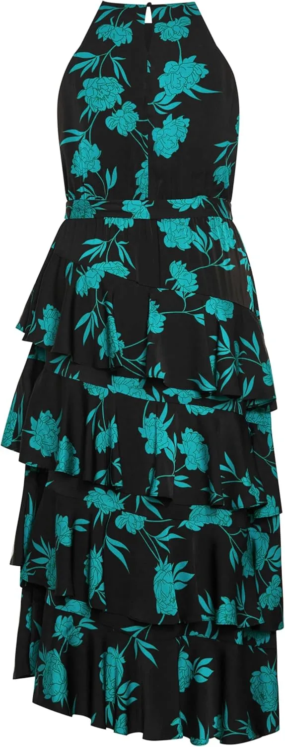 City Chic Women's Citychic Plus Size Maxi Joelle PRT