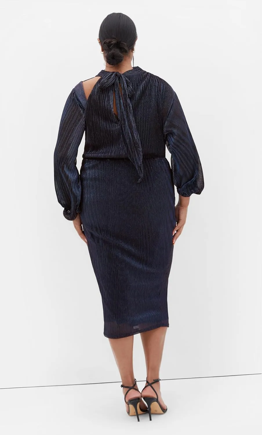 City Chic Women's Plus Size Dress - Jaylee Mesh Midi