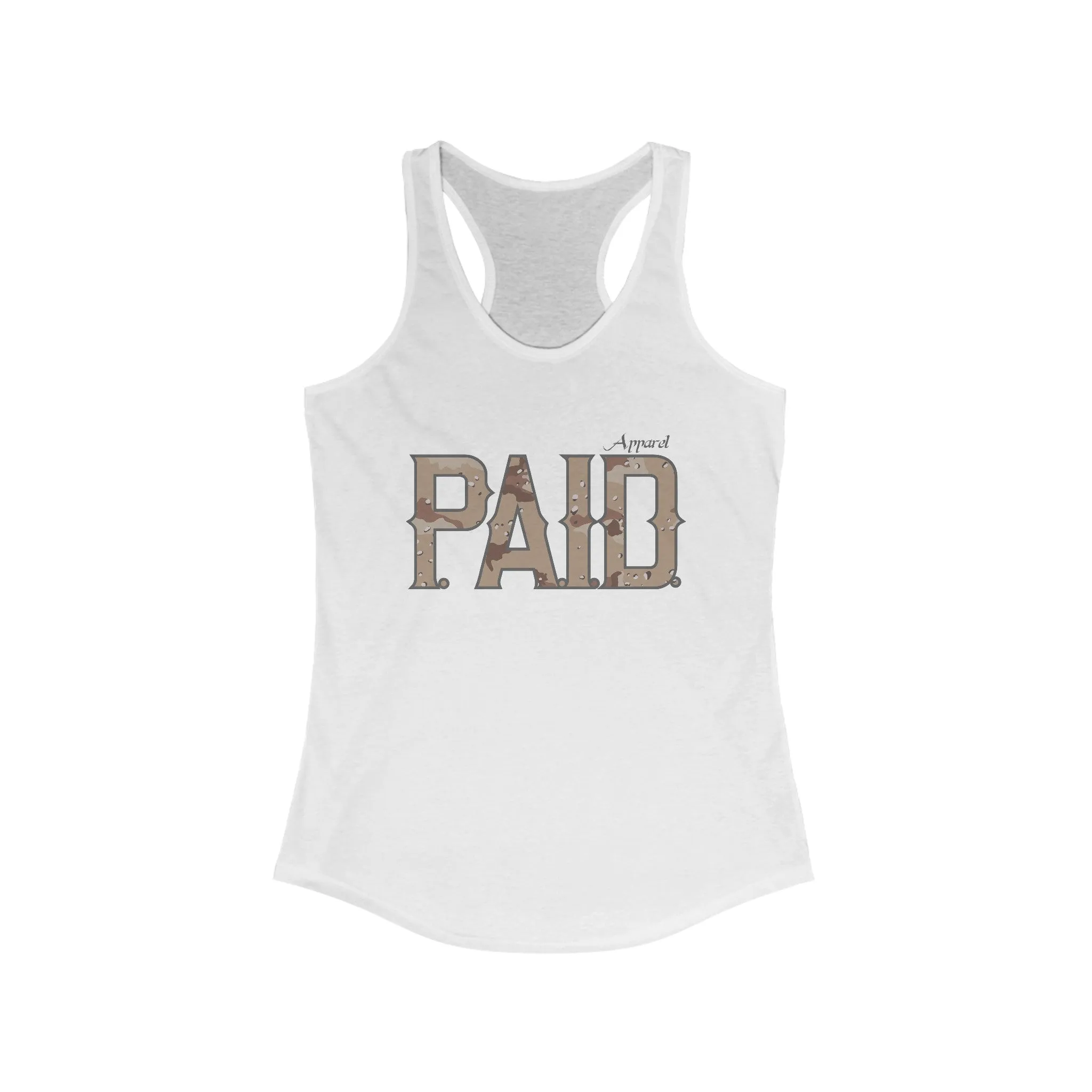 Classic Desert Camo Women's Ideal Racerback Tank