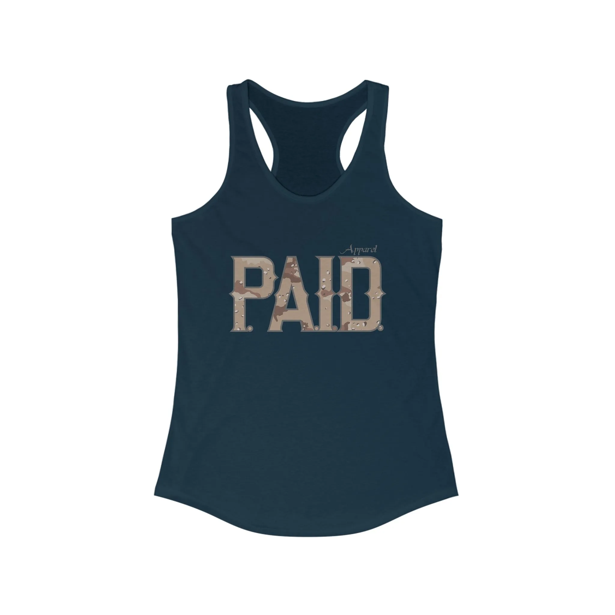 Classic Desert Camo Women's Ideal Racerback Tank
